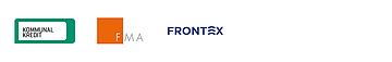 Logos (v. l. n. r.): Kommunalkredit, FMA, Frontex